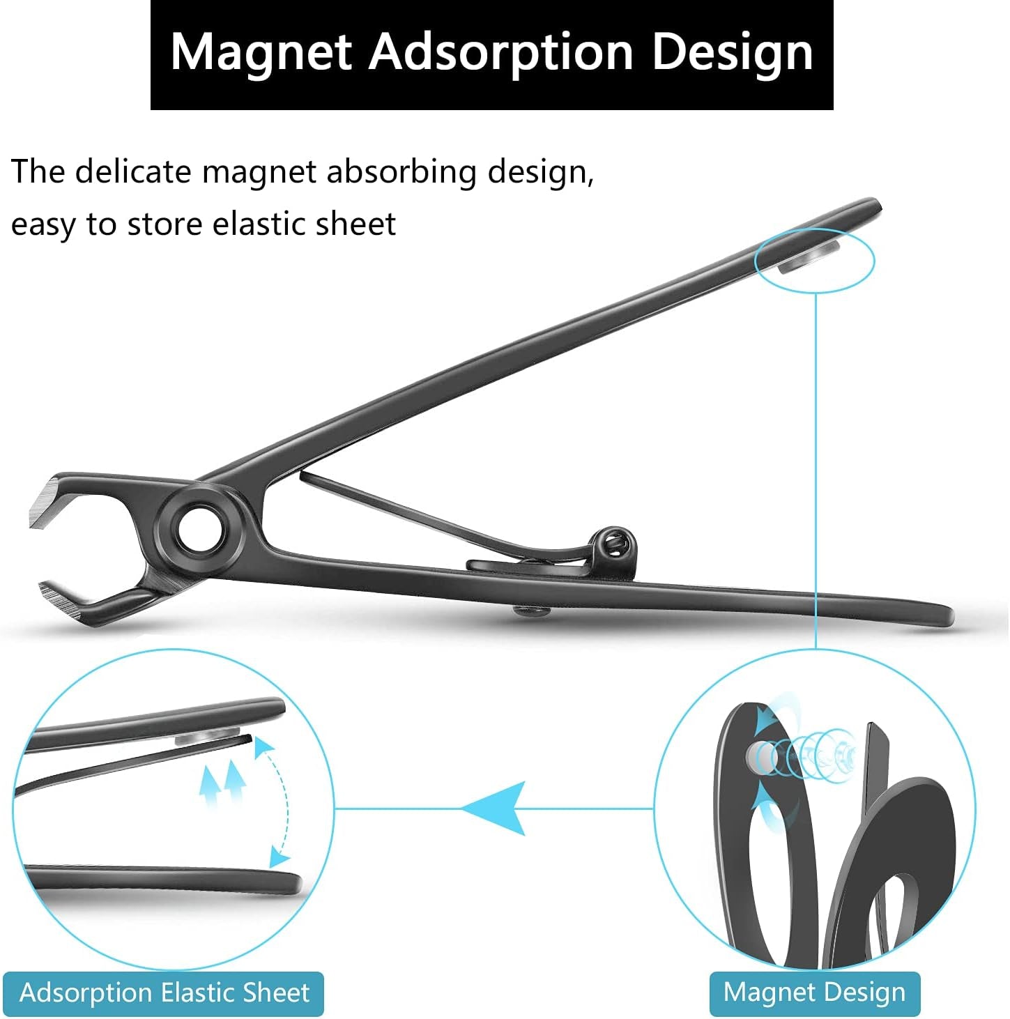 Nail Clippers for Thick Nails, Extra Wide Jaw Opening Nail Cutter for Thick Toenails, Stainless Steel Finger & Toe Nail Clipper with Nail File 3 Pcs Set for Seniors & Adult & Men & Women