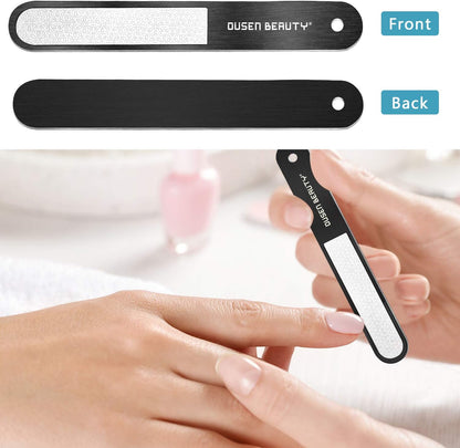 Nail Clippers for Thick Nails, Extra Wide Jaw Opening Nail Cutter for Thick Toenails, Stainless Steel Finger & Toe Nail Clipper with Nail File 3 Pcs Set for Seniors & Adult & Men & Women